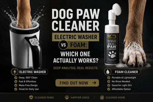 Dog Paw Cleaner — Electric Washer vs Foam: Which One Actually Works?