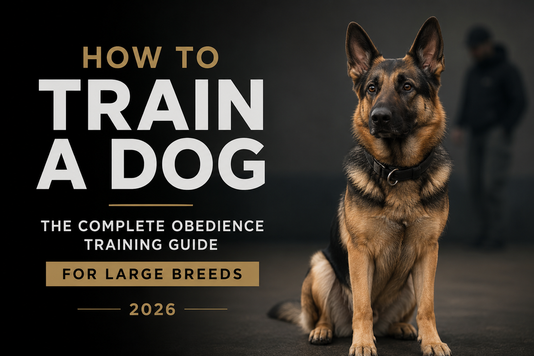 How to Train a Dog: The Complete Obedience Training Guide for Large Breeds (2026)