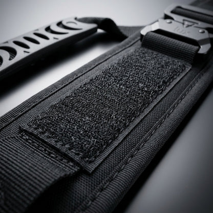 K9 Forge Tactical Dog Collar with Handle & COBRA Buckle — Heavy Duty Padded Military Collar for Large Dogs