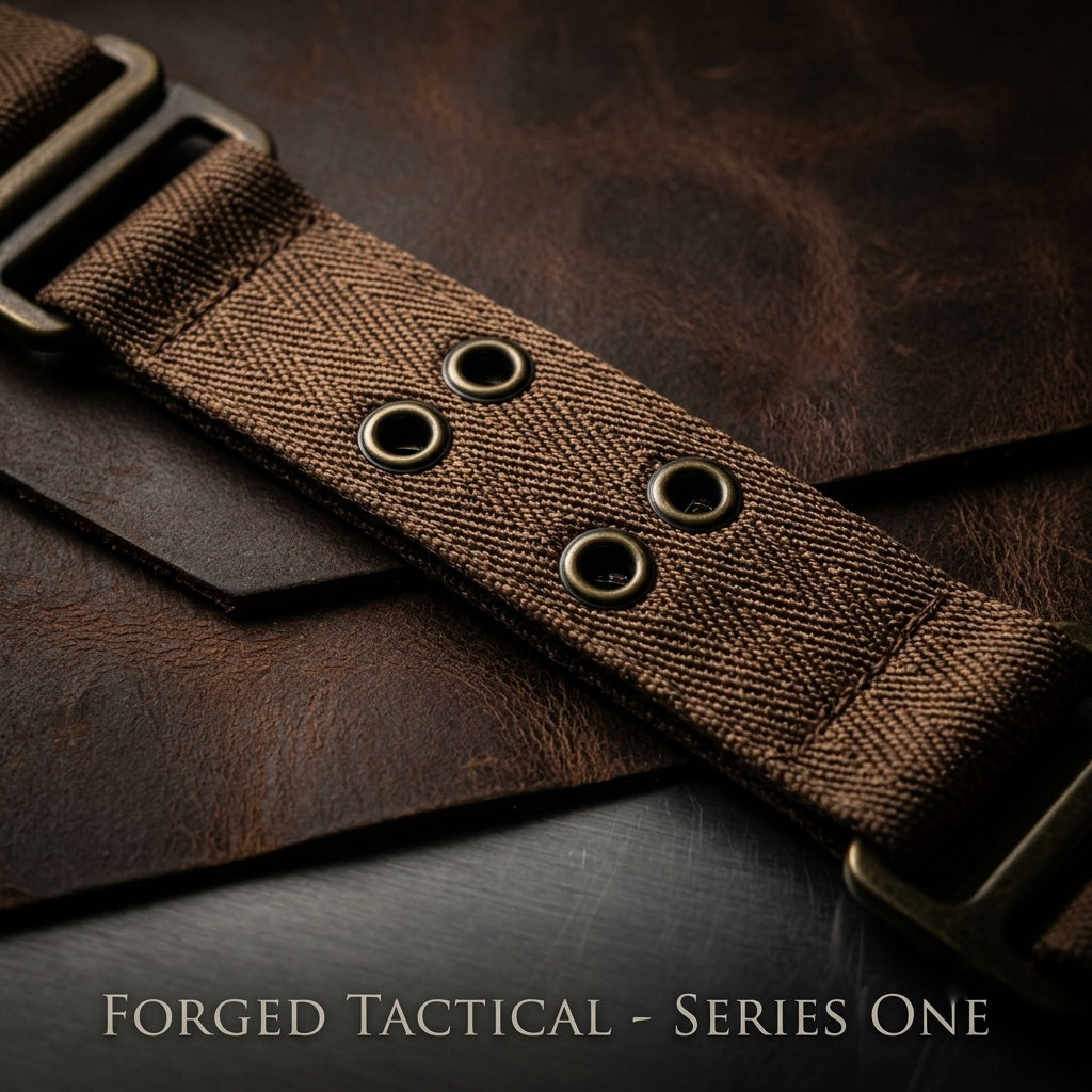 Forged Tactical Series One wide padded dog collar – heavy duty tactical collar for large breed dogs